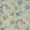 green botanical cotton fabric from Art of the Loom