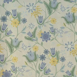 green botanical cotton fabric from Art of the Loom