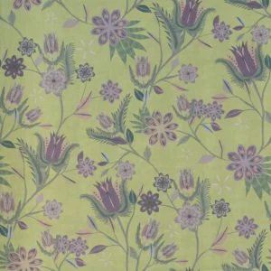 green botanical cotton fabric from Art of the Loom