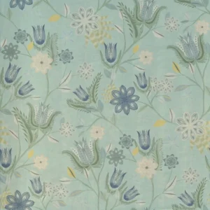 green botanical cotton fabric from Art of the Loom