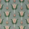 green botanical cotton fabric from Art of the Loom