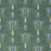 green botanical cotton fabric from Art of the Loom