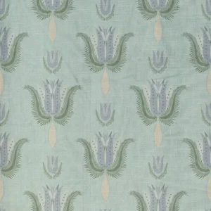 green botanical cotton fabric from Art of the Loom