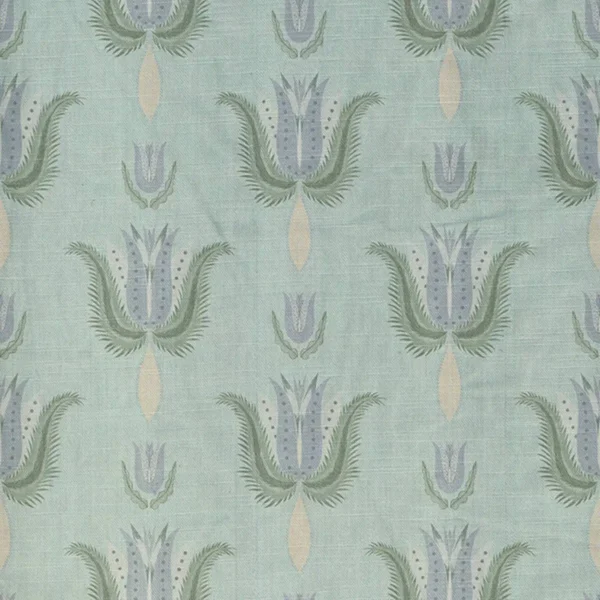 green botanical cotton fabric from Art of the Loom
