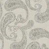 black-grey traditional printed fabric from Art of the Loom