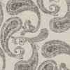 black-grey traditional printed fabric from Art of the Loom