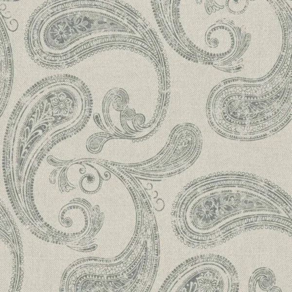 Chinna Fabric - Colour 4 by blue traditional printed fabric from Art of the Loom