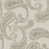 green traditional printed fabric from Art of the Loom