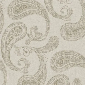 brown traditional printed fabric from Art of the Loom
