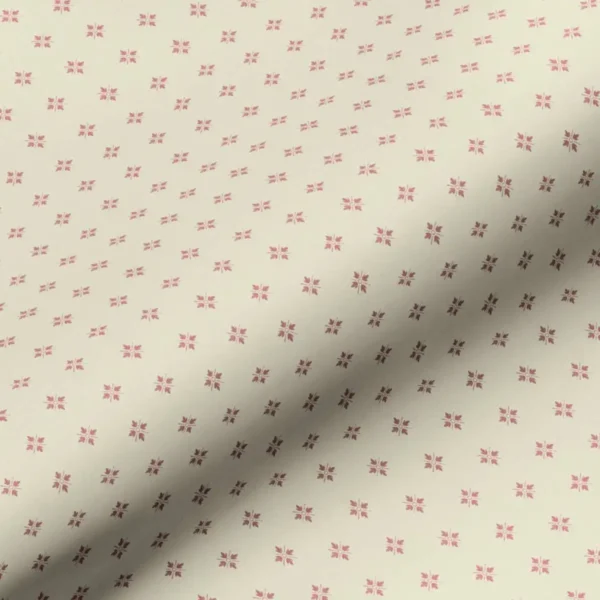 Daphne Fabric - Bordeaux by red geometric cotton fabric from Art of the Loom