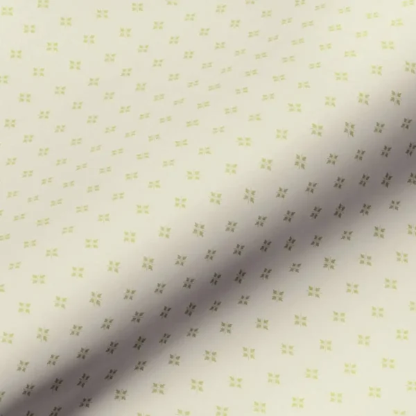 Daphne Fabric - Celery by green geometric cotton fabric from Art of the Loom