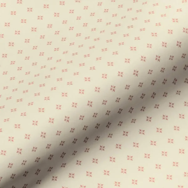pink geometric cotton fabric from Art of the Loom
