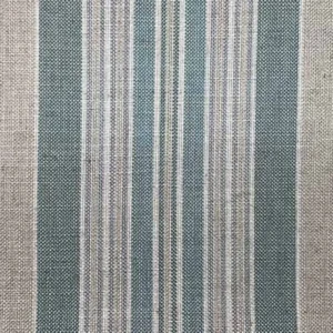 blue striped woven fabric from Art of the Loom