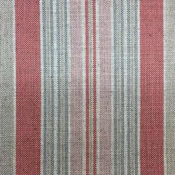 Hareden Fabric - Candy by pink striped woven fabric from Art of the Loom