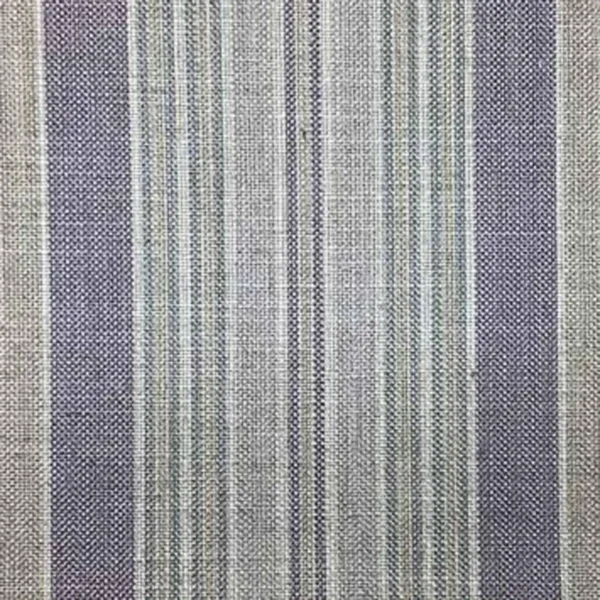 Hareden Fabric - Sloe by purple striped woven fabric from Art of the Loom