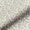 blue botanical cotton fabric from Art of the Loom