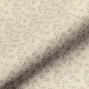 neutral botanical cotton fabric from Art of the Loom