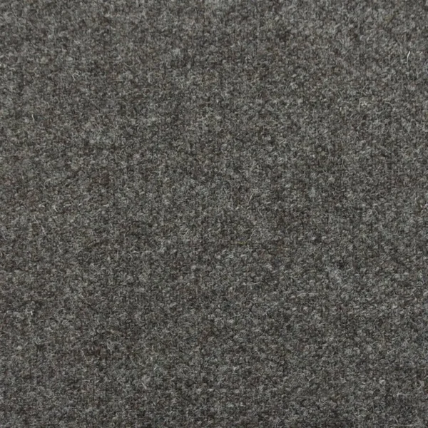 James Fabric - Shadow by black-grey plain woolen fabric from Art of the Loom