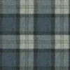 blue checked woolen fabric from Art of the Loom
