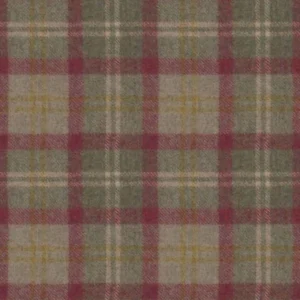 green checked woolen fabric from Art of the Loom