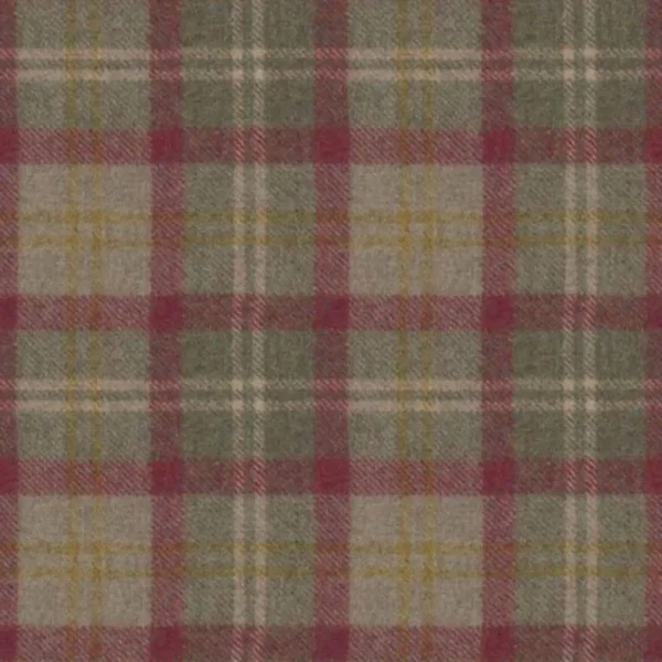 green checked woolen fabric from Art of the Loom