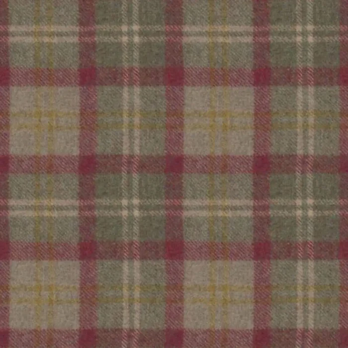 Oban Plaid Fabric - Mountain View swatch