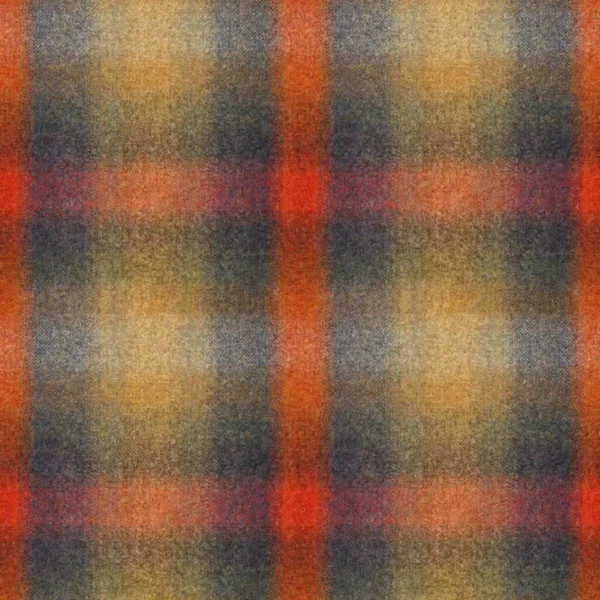 Ombre Check Fabric - Ripe Fig by multicolour checked woolen fabric from Art of the Loom