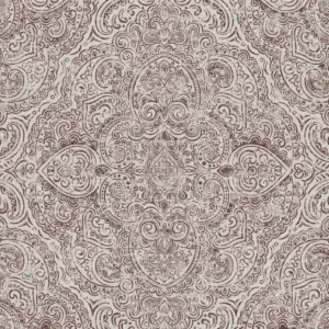 red traditional printed fabric from Art of the Loom