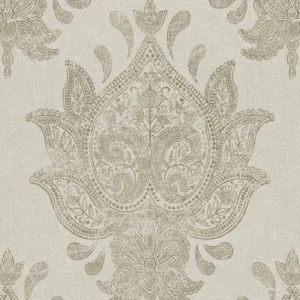 brown traditional printed fabric from Art of the Loom