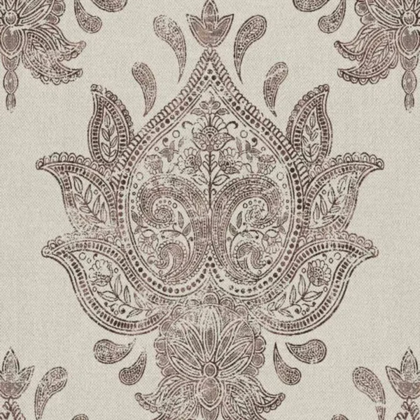 red traditional printed fabric from Art of the Loom