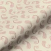 red botanical cotton fabric from Art of the Loom