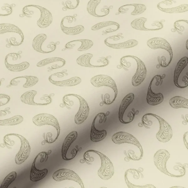 Penny Fabric - Combat by black-grey botanical cotton fabric from Art of the Loom