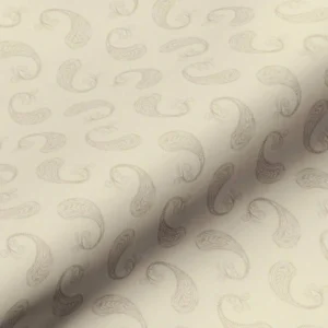 neutral botanical cotton fabric from Art of the Loom