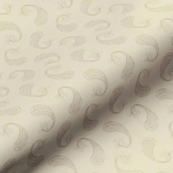 Penny Fabric - Rhino by neutral botanical cotton fabric from Art of the Loom