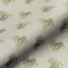 multicolour botanical cotton fabric from Art of the Loom