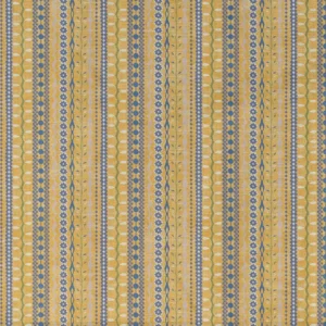 yellow striped cotton fabric from Art of the Loom