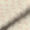 pink botanical cotton fabric from Art of the Loom