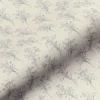 blue botanical cotton fabric from Art of the Loom