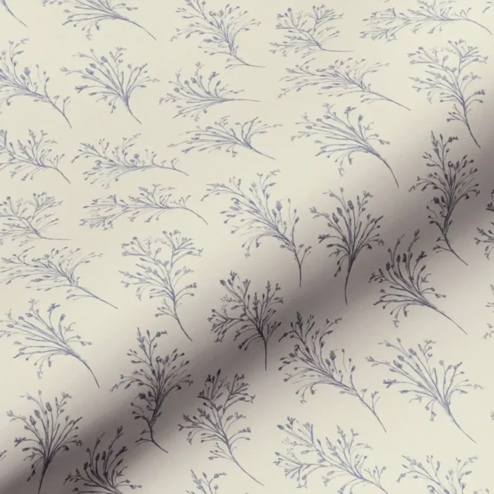 Sarah Fabric - Indigo swatch