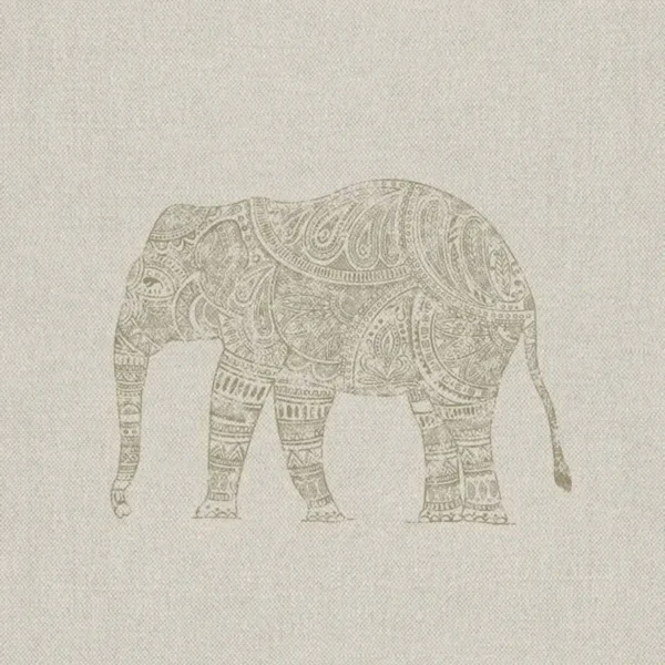 Shola Fabric - Colour 6 by brown animal printed fabric from Art of the Loom