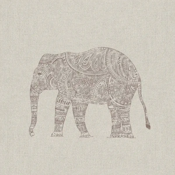 Shola Fabric - Colour 7 by pink animal printed fabric from Art of the Loom