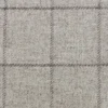 black-grey checked woolen fabric from Art of the Loom