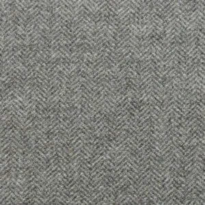 black-grey plain woolen fabric from Art of the Loom