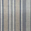 blue striped woven fabric from Art of the Loom