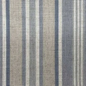 blue striped woven fabric from Art of the Loom