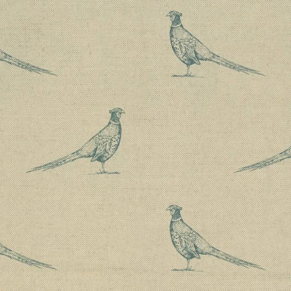 Frank Fabric - Beck by blue animal woven fabric from Art of the Loom