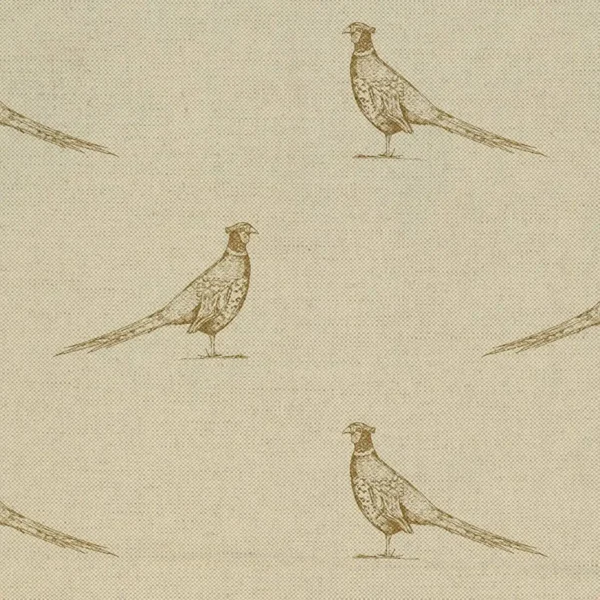 Frank Fabric - Clay by neutral animal woven fabric from Art of the Loom