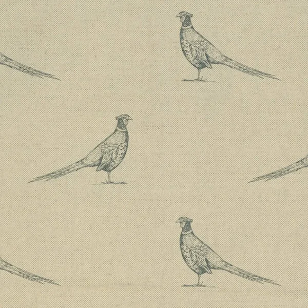 Frank Fabric - Lead by black-grey animal woven fabric from Art of the Loom