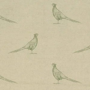 green animal woven fabric from Art of the Loom