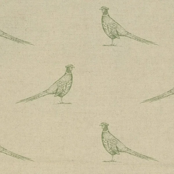 green animal woven fabric from Art of the Loom